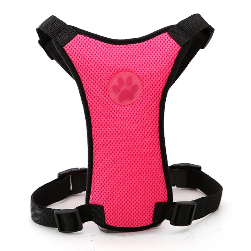 Dog supplies Breathable mesh chest straps Pet car safety chest back Anti Spier