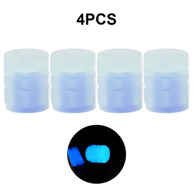 Luminous Tire Valve Stem Cap Anti Spier
