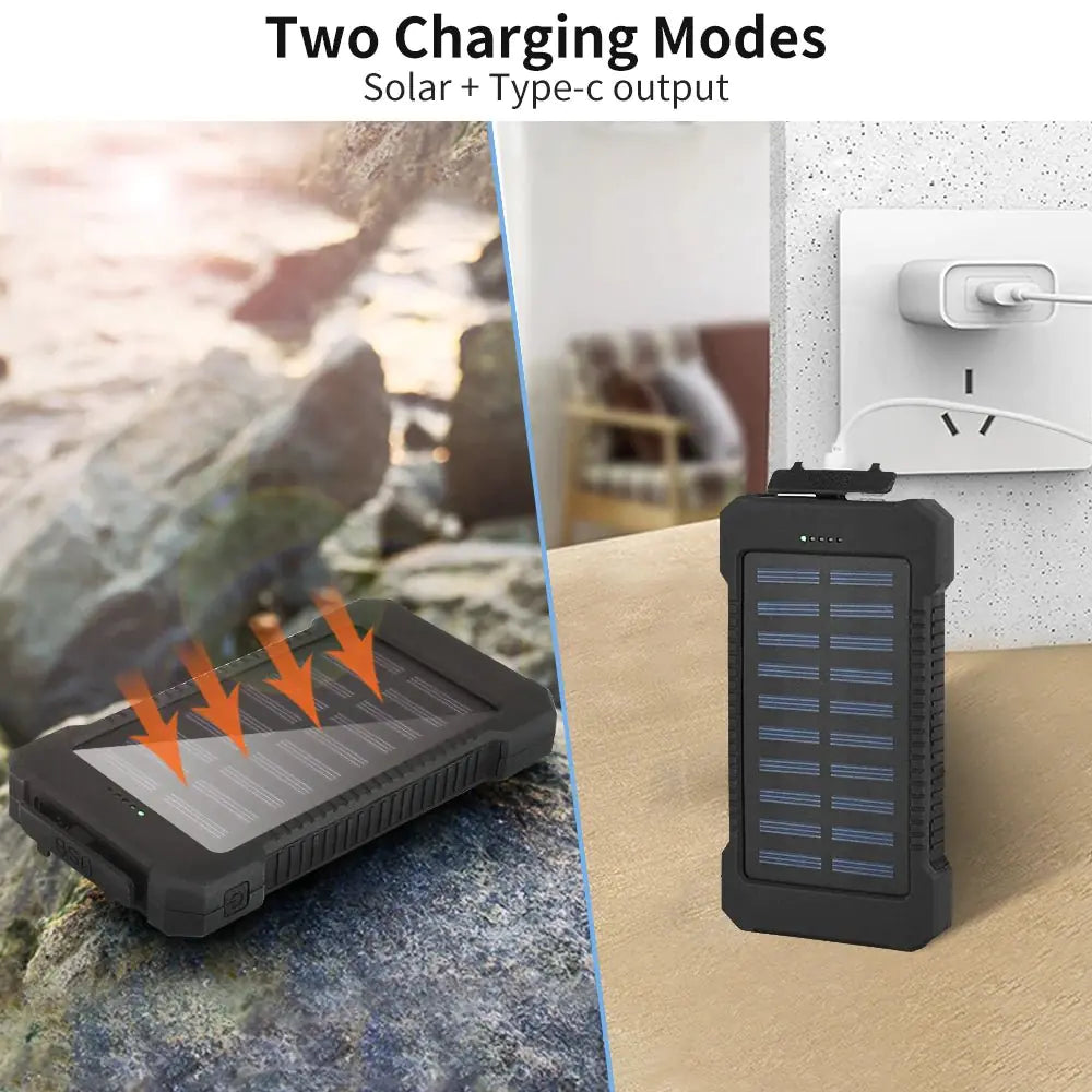 Solar Power Bank Charger
