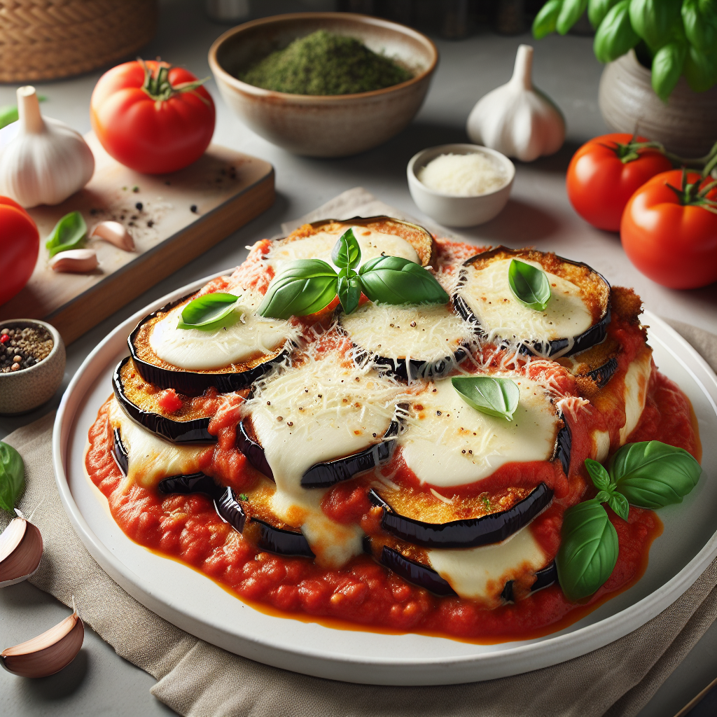 Homemade Eggplant Parmesan