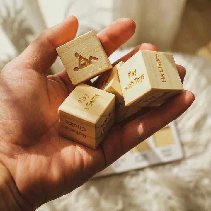 Date Night Dice After Dark Edition Date Night Wooden Dice Game For Couples Fun Anti Spier