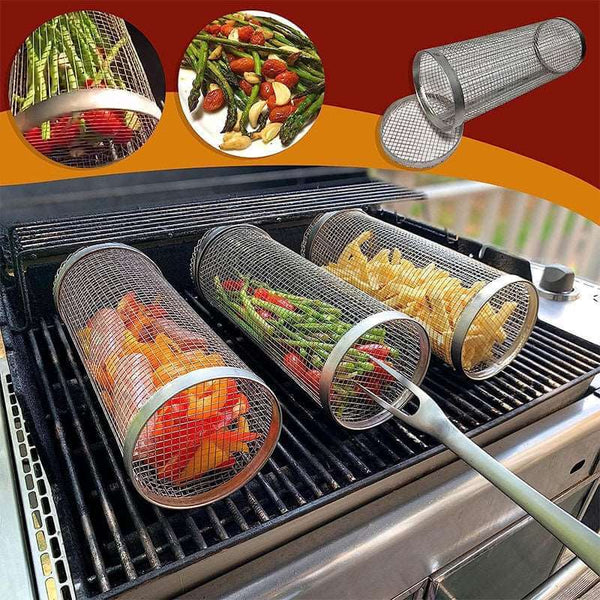 Stainless Steel Grilling Basket - Wins Wow