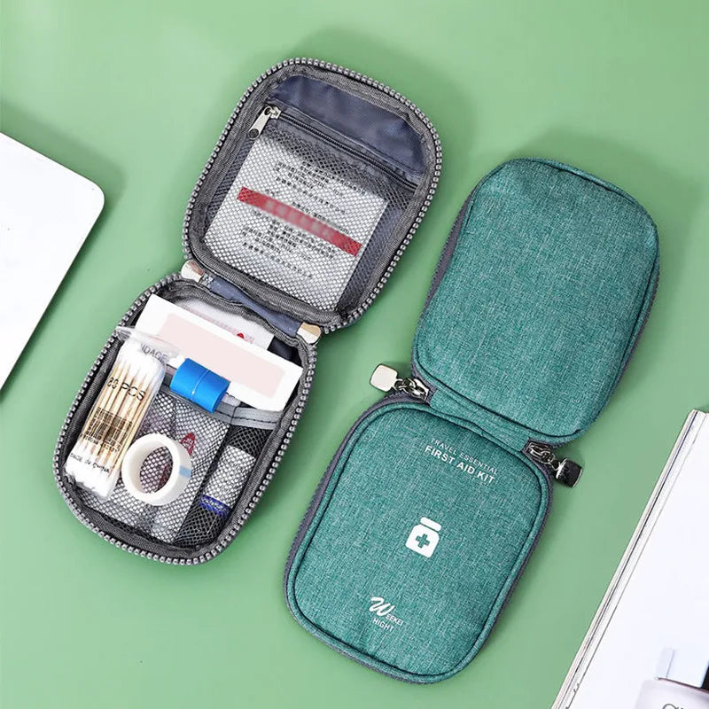 Large Capacity First Aid Kit Home Medicine Storage Anti Spier