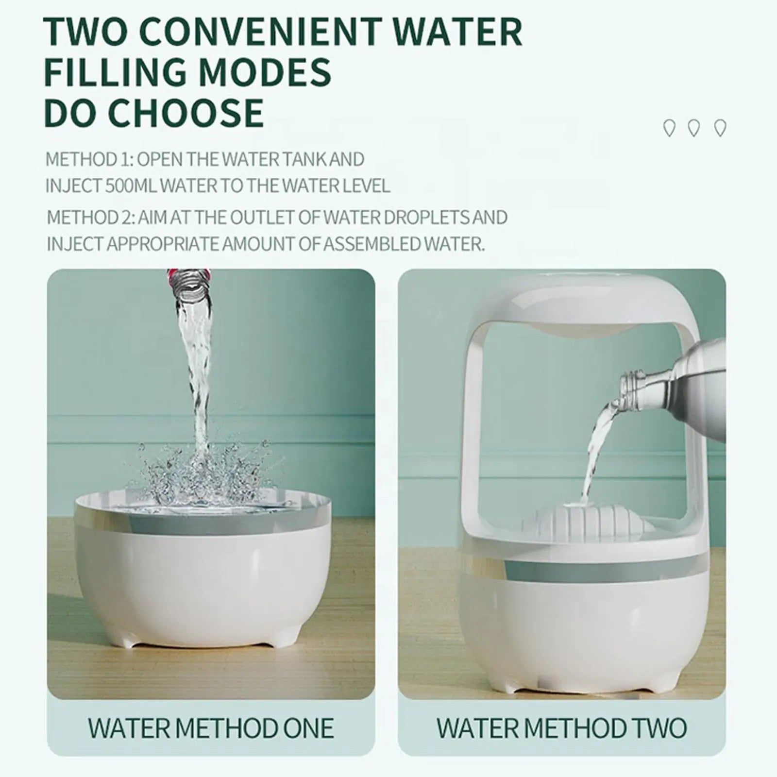 Water Drops Humidifier Anti Spier