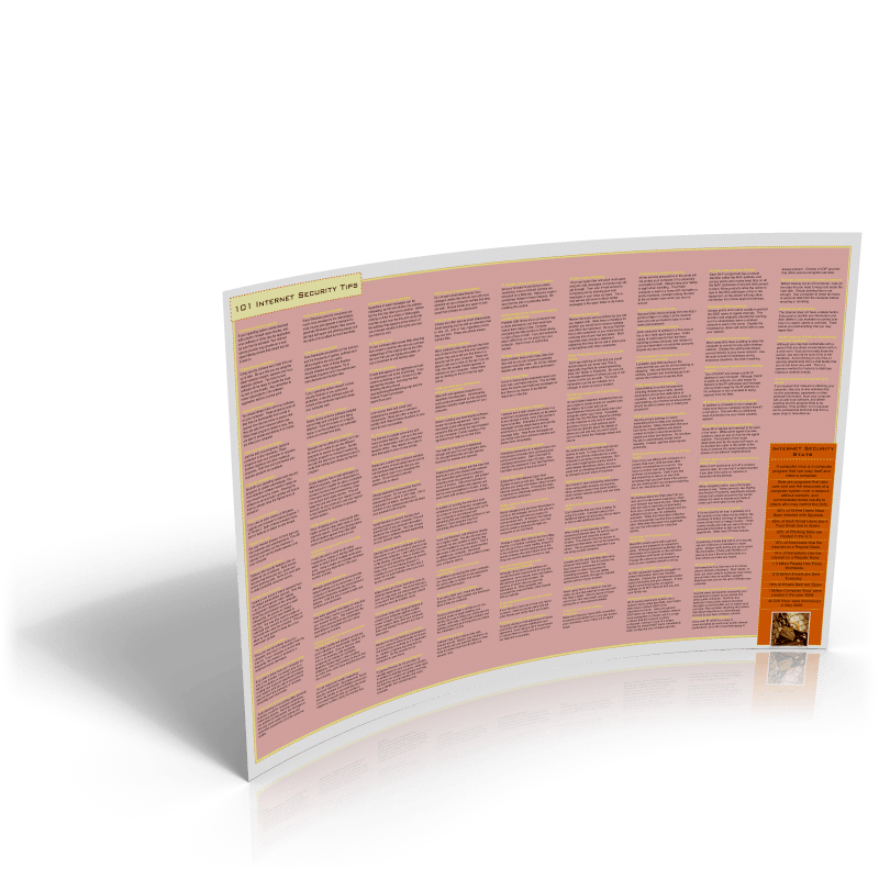 Book of 101 helpful tips for safe and secure browsing online.