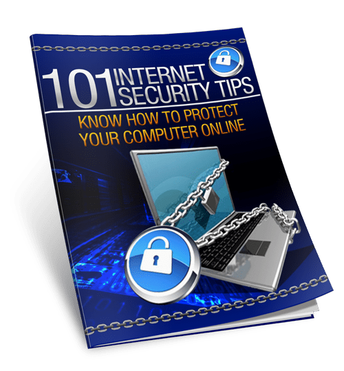 Book cover for 101 Internet Security Tips with practical online safety advice