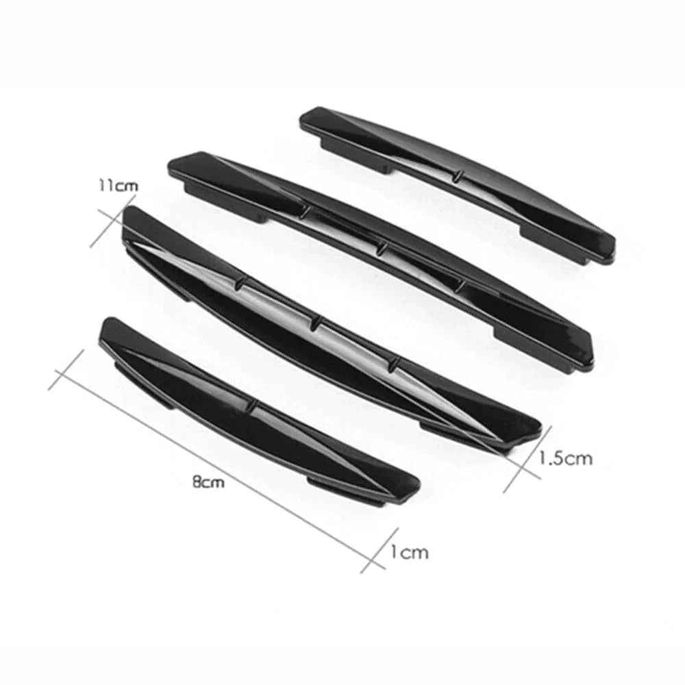 4x Anti-Collision Guard Strip Cover Car Accessories Door Edge Scratch Protector Anti Spier