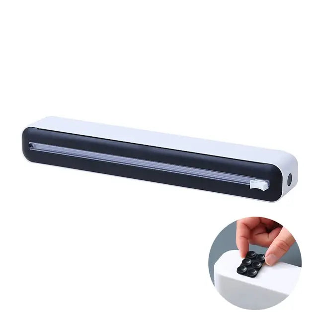 Food Film Dispenser with Magnetic Wrap Anti Spier