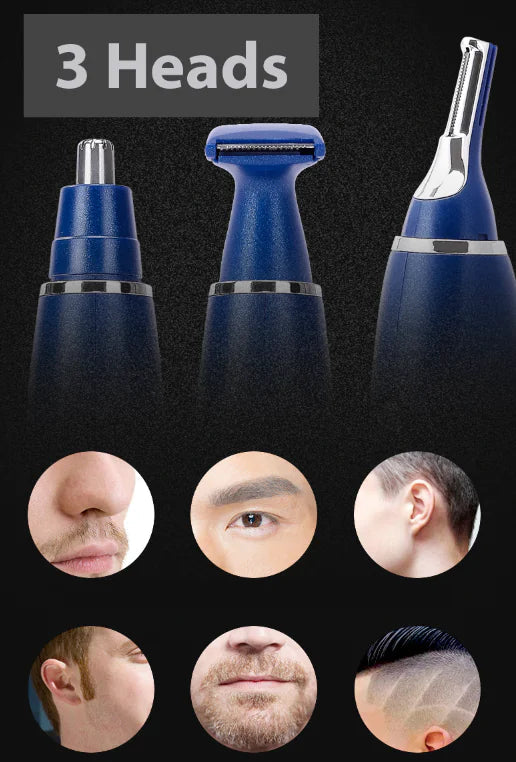 Electric Ear Beard Nose Hair Trimmer Eyebrow Mustache Remover Shaver Clipper New Anti Spier