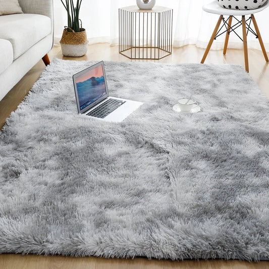 Fluffy Floor Carpets Anti Spier