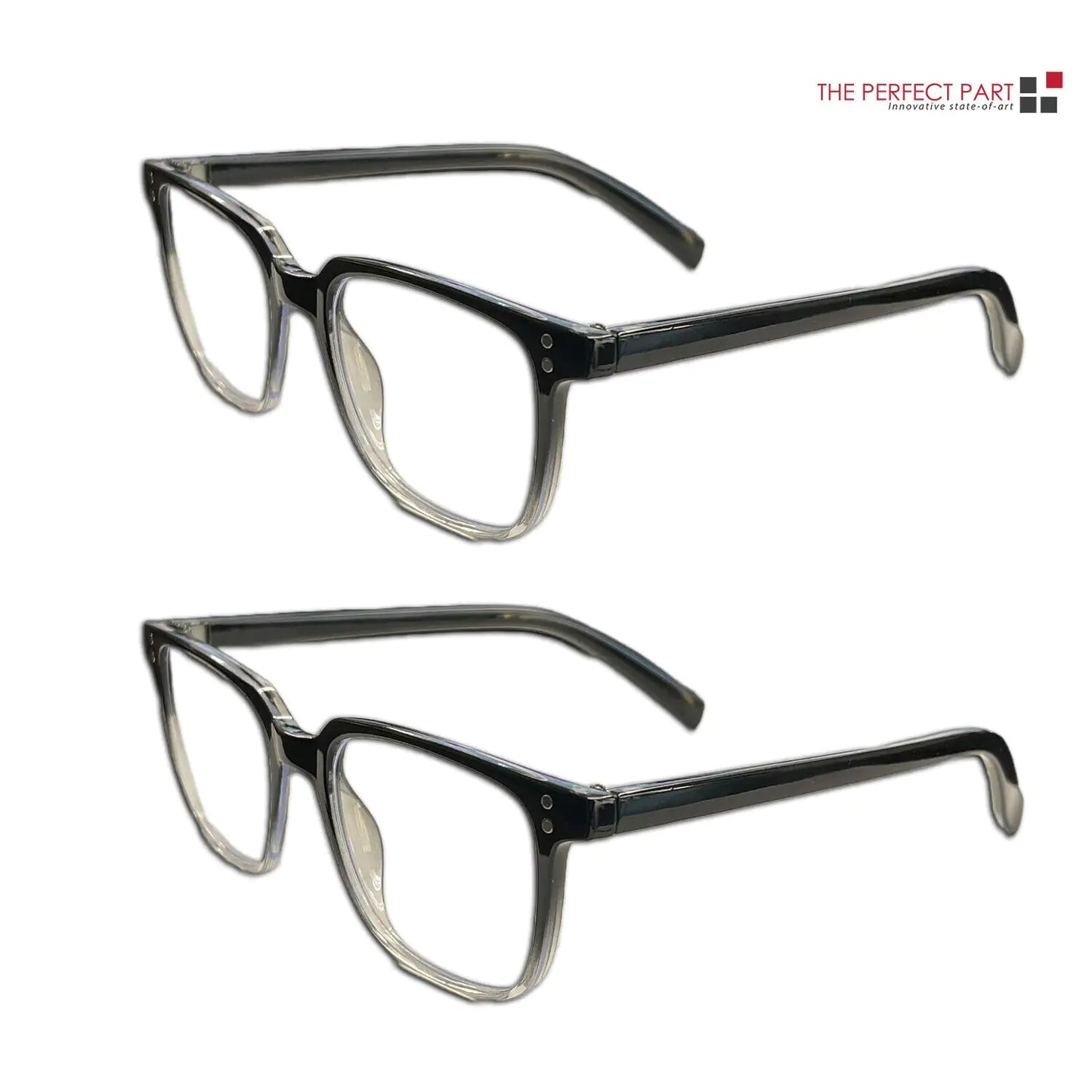 Two pairs of smart, stylish readers that block blue light and keep your eyes comfortable all day.