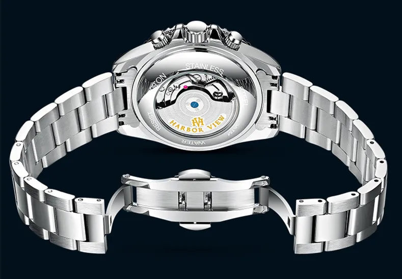 ARBOR VIEW Tourbillon Green Mechanical Watch Anti Spier