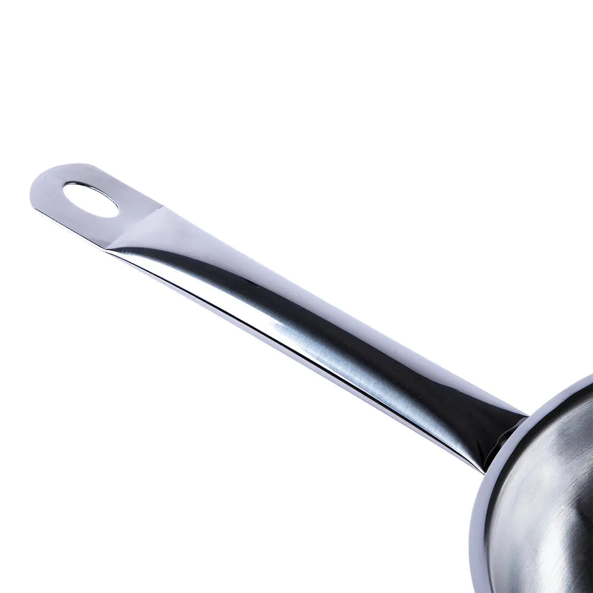 Serenk Modernist Stainless Steel Frying Pan 24 cm Anti Spier