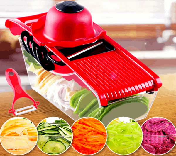 Multifunction Kitchen Slicer 6 Blades - Wins Wow