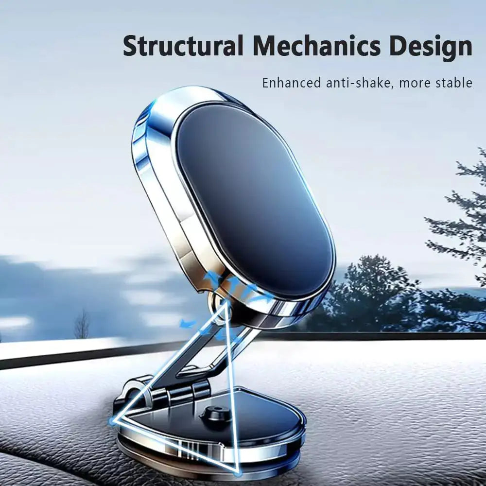 Stay Secure on Every Turn! Strong magnets and full rotation keep your phone exactly where you want it.