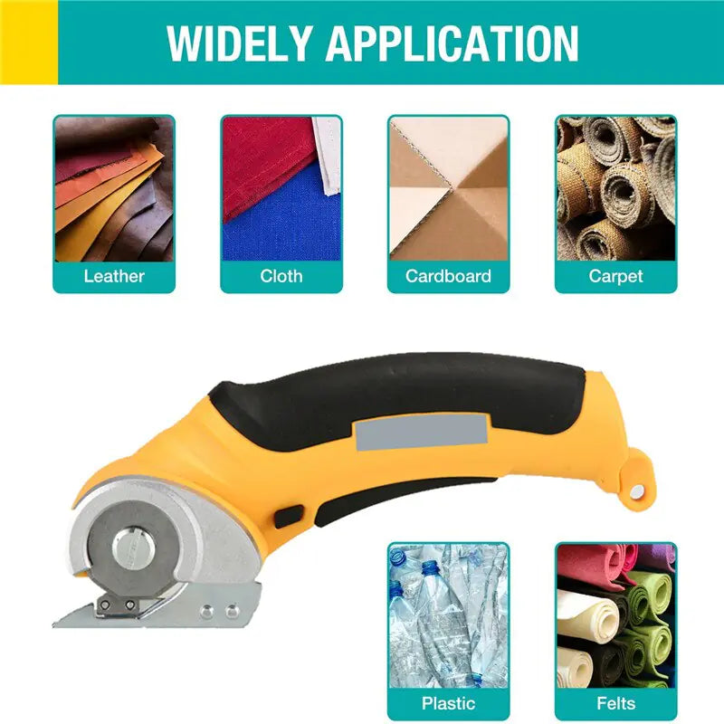 Rechargeable Electric Cordless Rotary Cutter Anti Spier