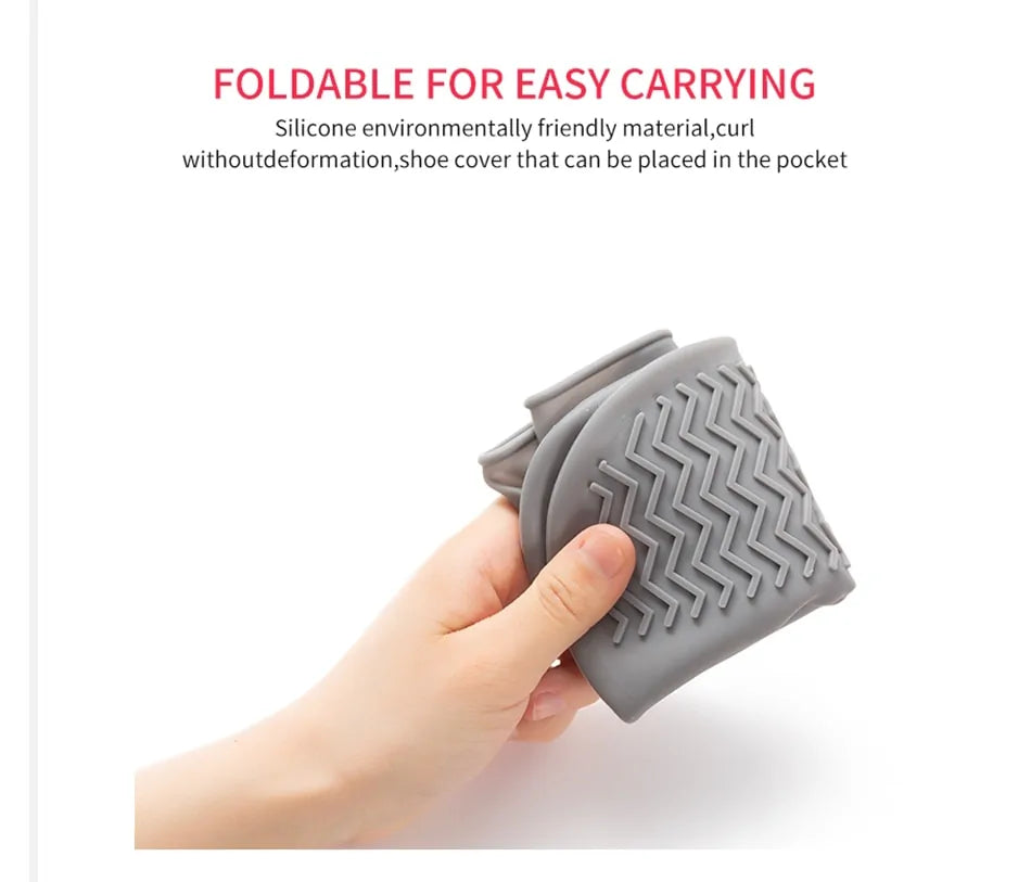 Waterproof Shoe Cover Silicone Boots Anti Spier