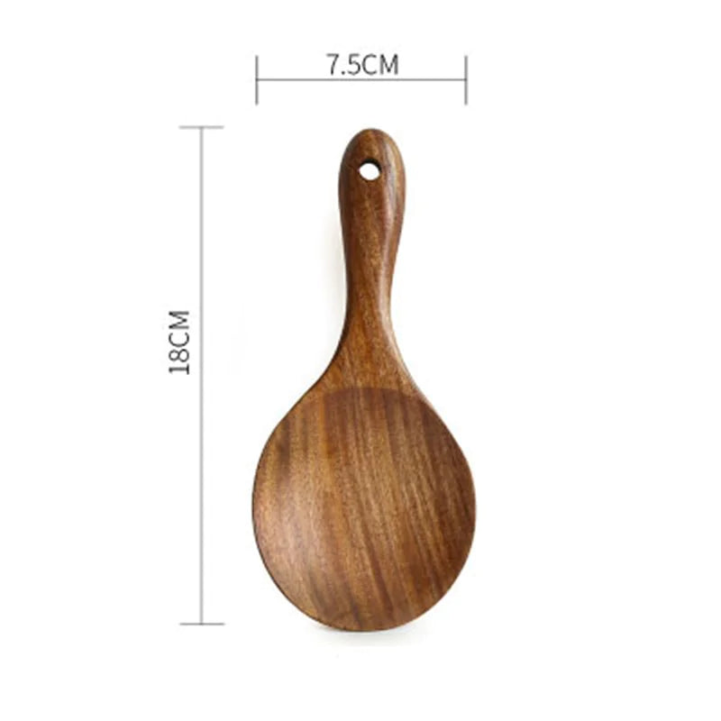 Essential Non-Stick Cookware & Wooden Spoon Set Anti Spier