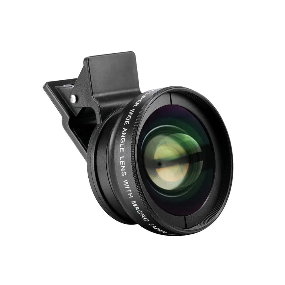 Smartphone 0.45X Super Wide Angle Lens with Macro Attachment Anti Spier