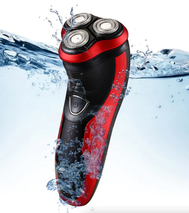 Men's Razor Rotary Waterproof Electric Shaver Pop-Up Trimmer Wet Dry Cordless Anti Spier