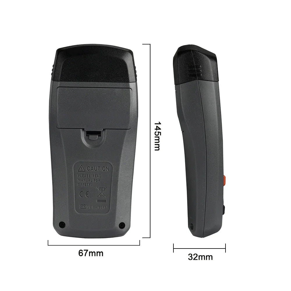 Digital LCD Wood Moisture Meter Detector Tester Wood Firewood Paper Cardboard Anti Spier