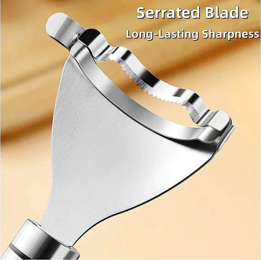 2x Corn Cob Peeler Stainless Steel Thresher Stripper Remover Kitchen Cutter Tool Anti Spier