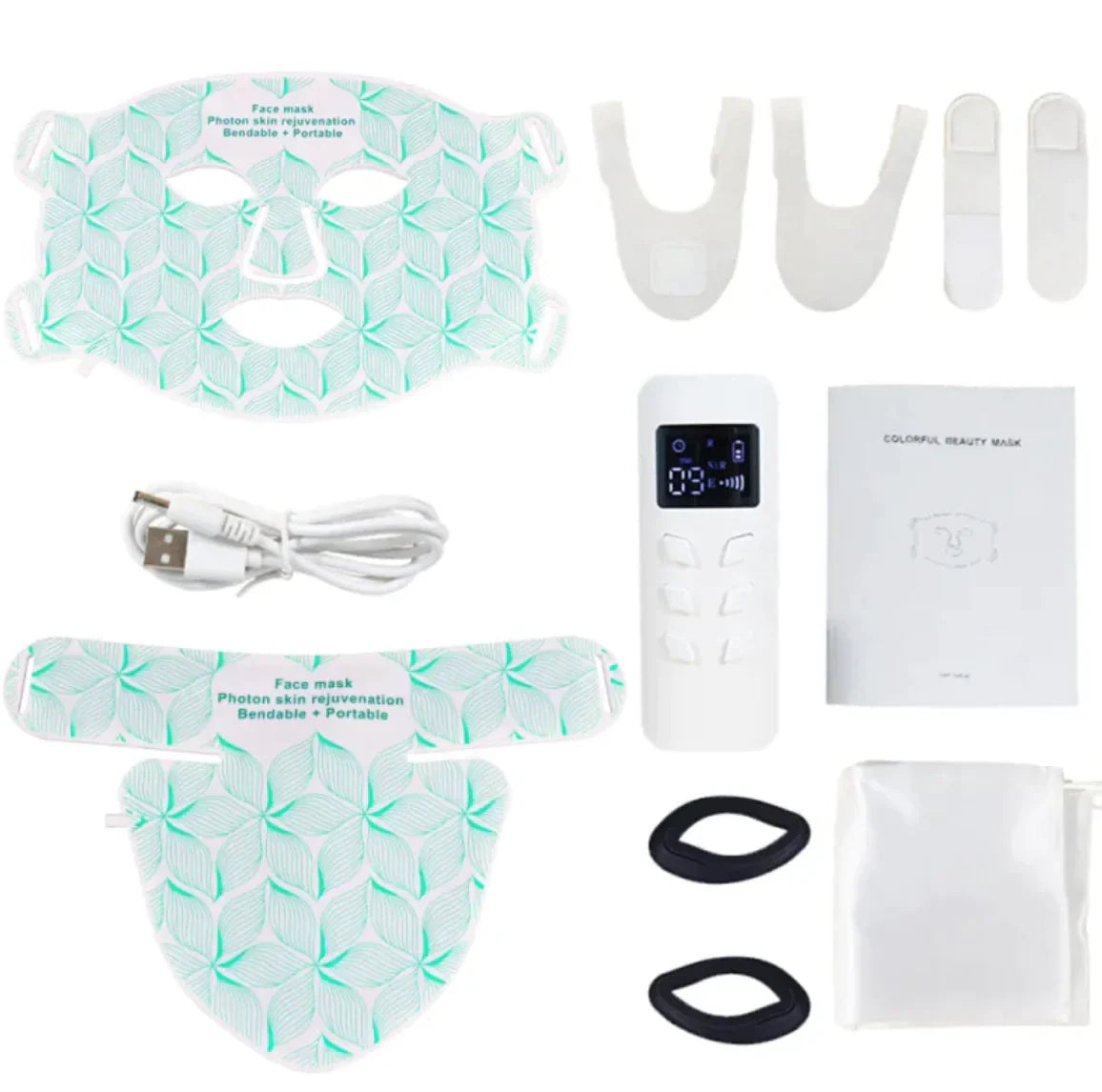 LED Silicone Skin Rejuvenation Device Anti Spier