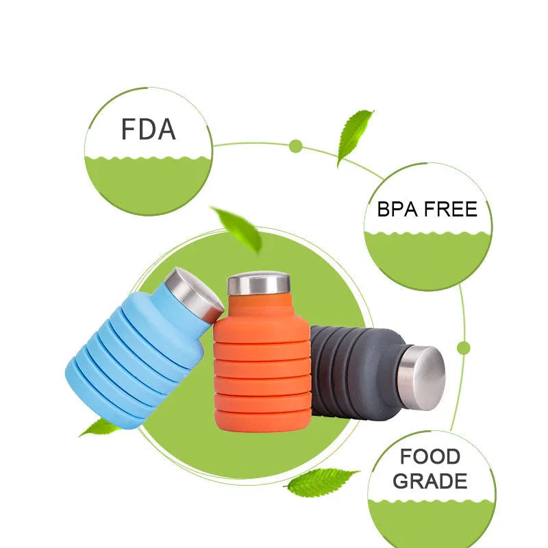 Collapsible Water Bottle Anti Spier