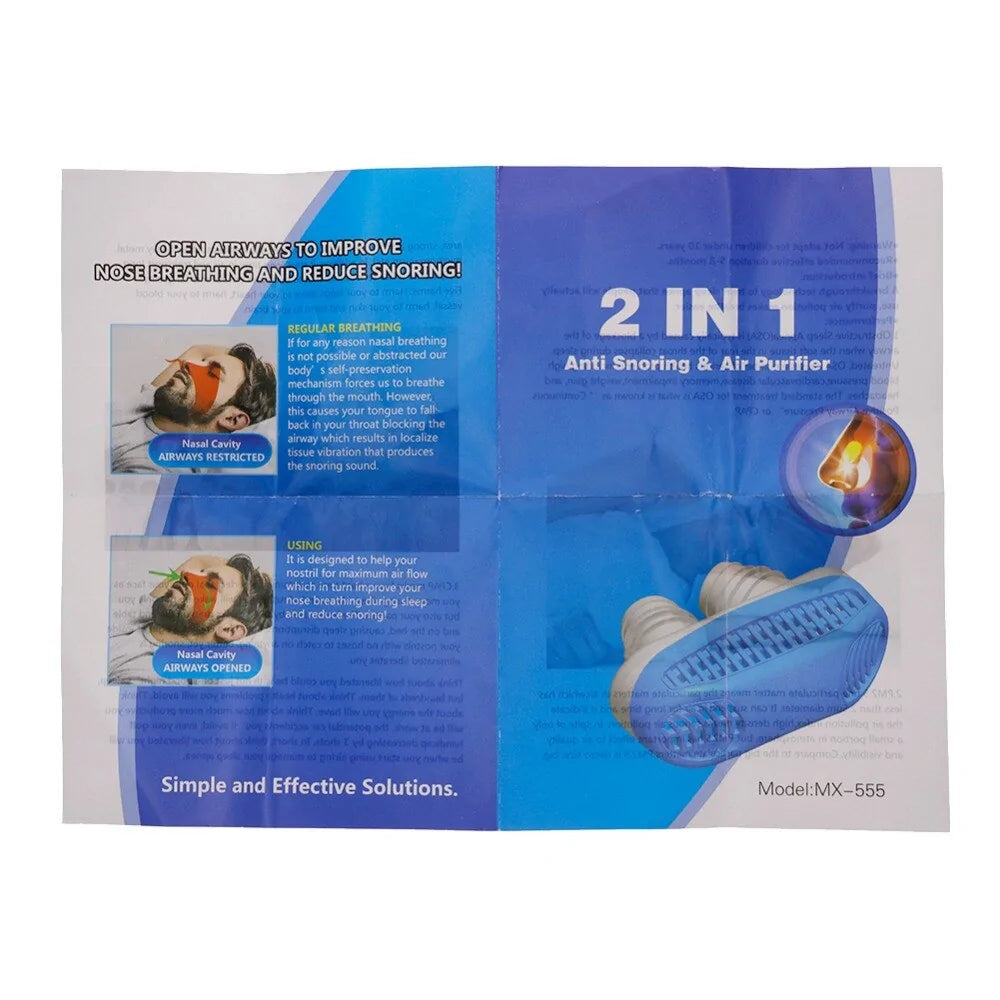 Silicone Anti Snore Nasal Dilators Apnea Aid Device Anti Spier