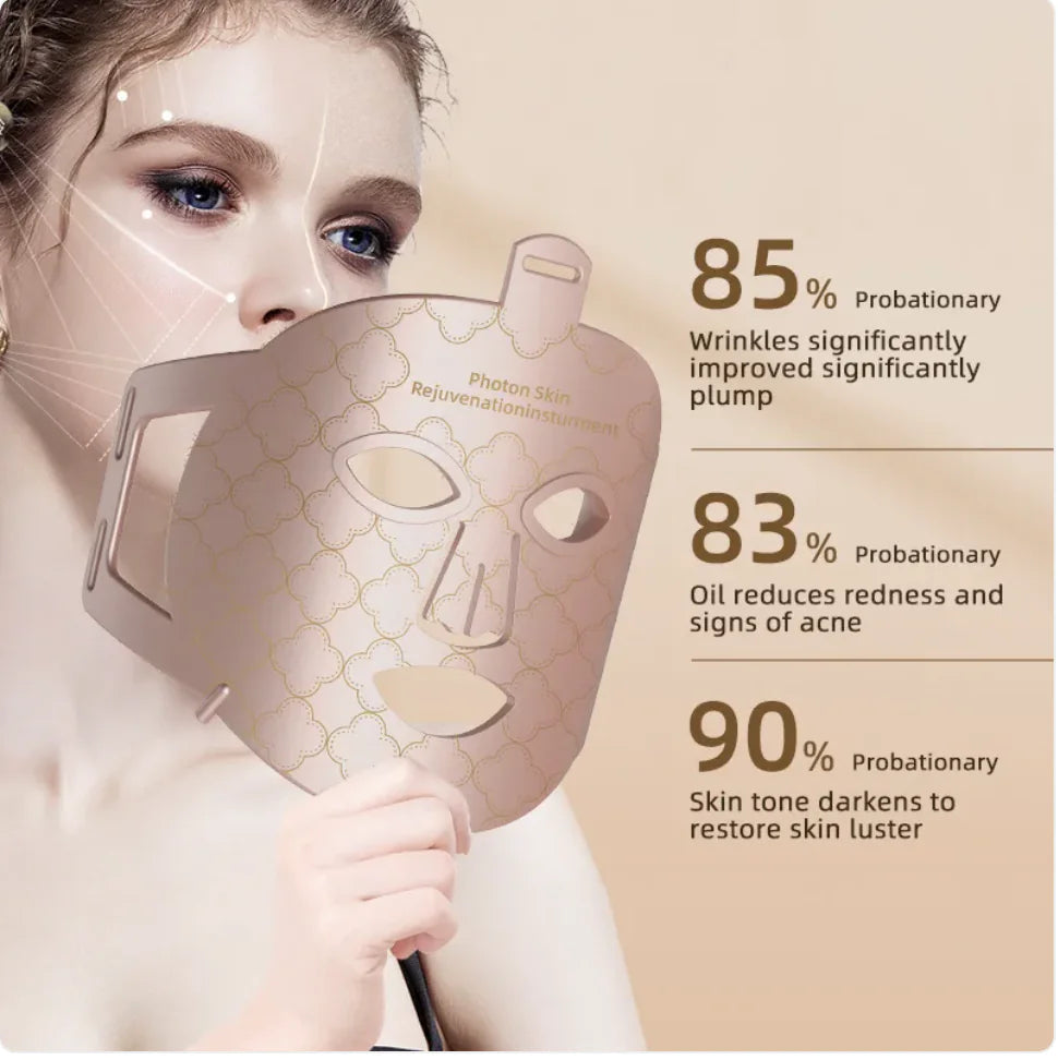 Silicone LED IPL Mask Anti Spier