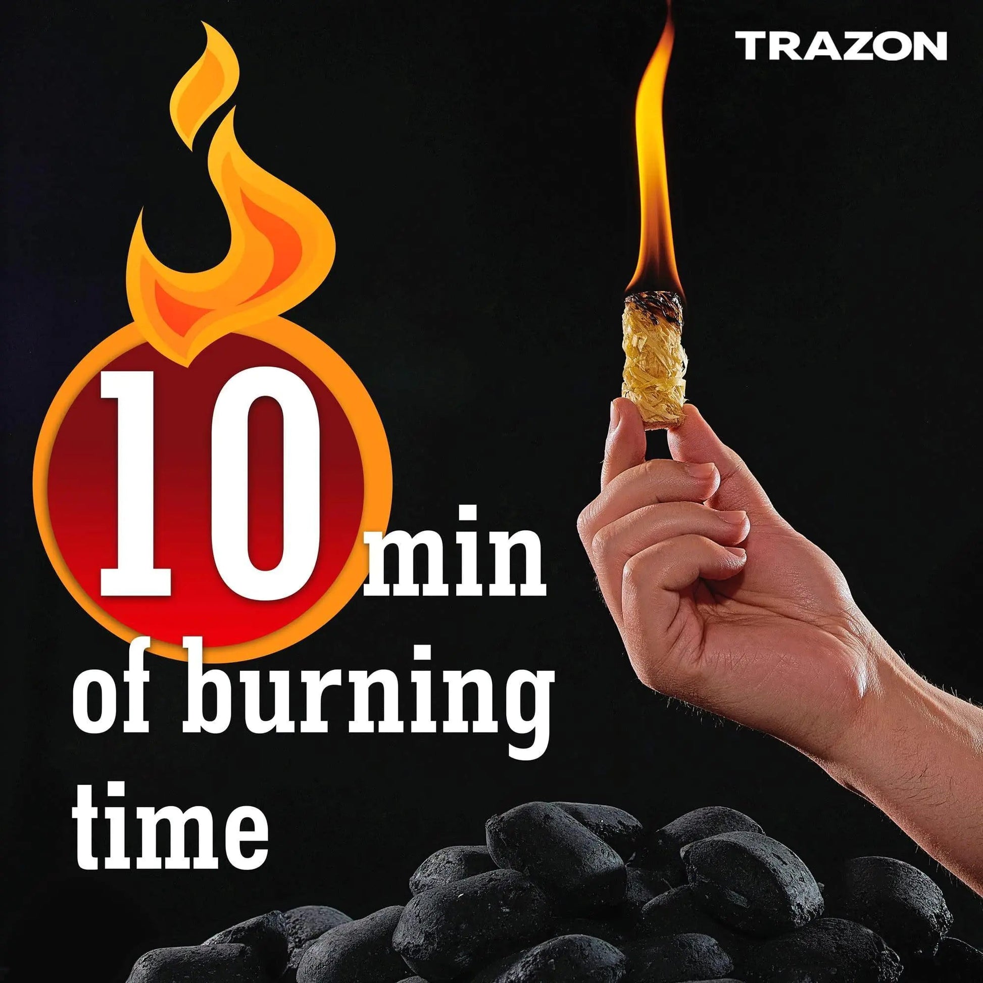 Fire Starters for Indoor Fireplace Campfires Wood Stove Grill Charcoal Chimney Anti Spier