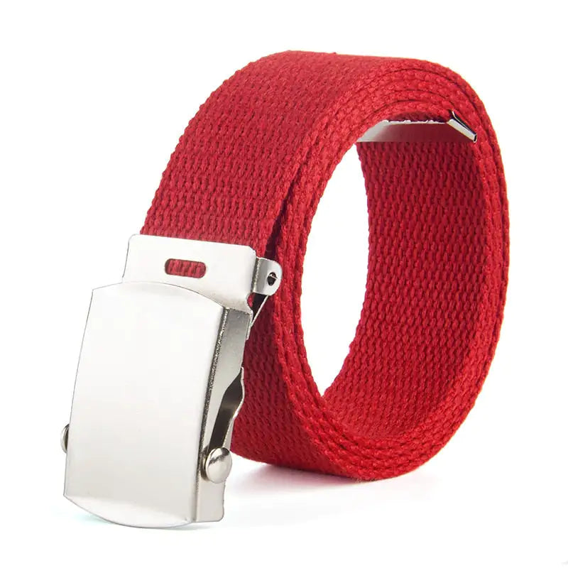 Canvas Belts Luxury Design Anti Spier