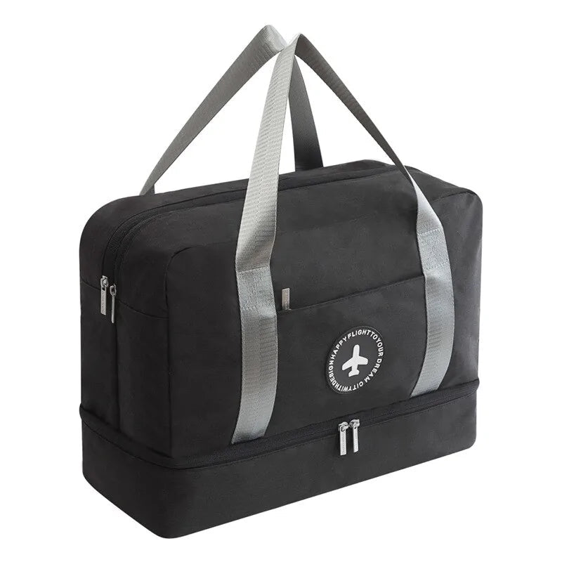 Waterproof Gym and Beach Bag with Wet/Dry Compartments Anti Spier