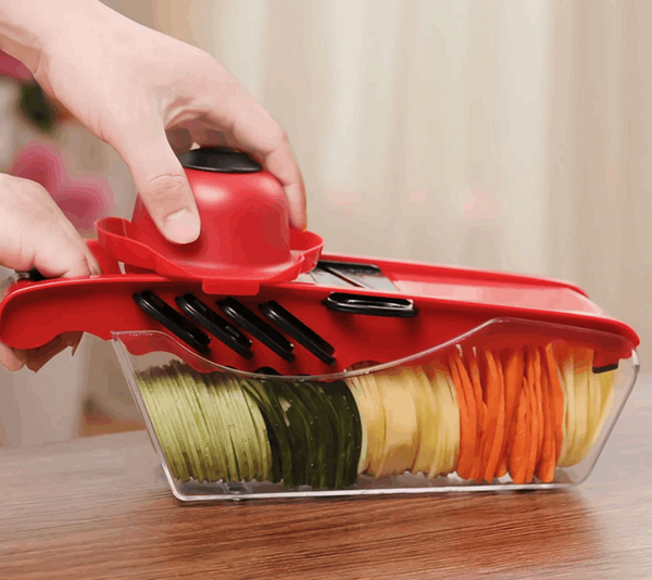 Multifunction Kitchen Slicer 6 Blades - Wins Wow