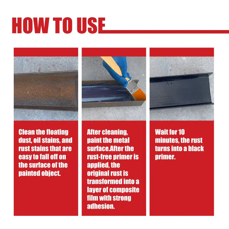 Conversion Agent Automobile Rust-free Primer Anti Spier