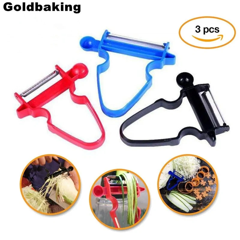 Magic Trio Peeler, Slicer and Shredder Anti Spier