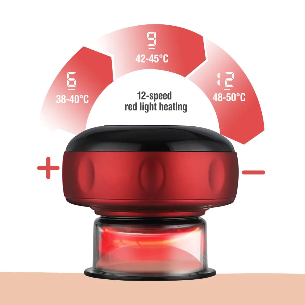 Electric Cupping Massage Magnet Tool Anti Spier