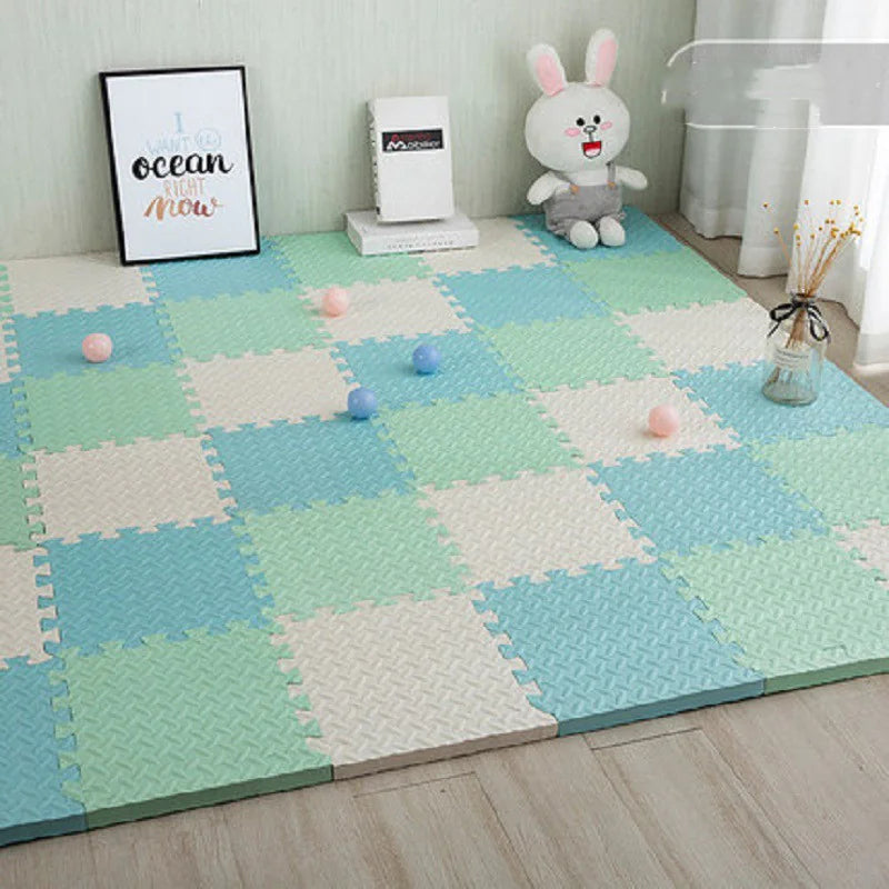 Kids Soft Floor Play Mat Chain Anti Spier