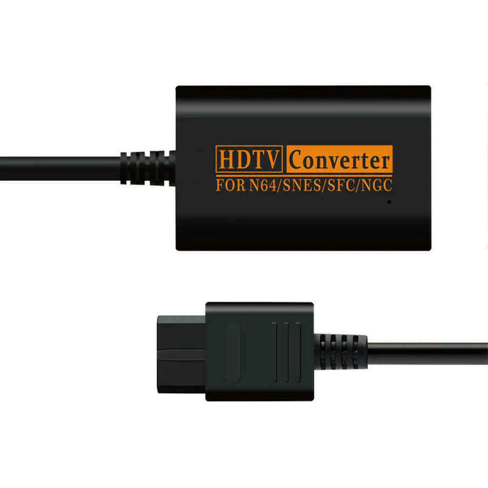 N64 To HDMI Converter Adapter HD Link Cable For Nintendo Gamecube Super NES SNES Anti Spier
