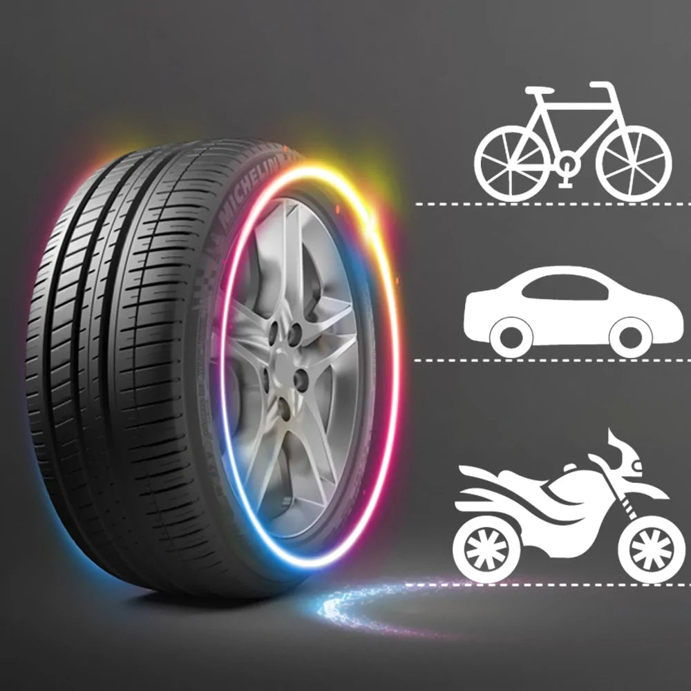 Tire Valve Cap Decorative Lantern Lamp Anti Spier