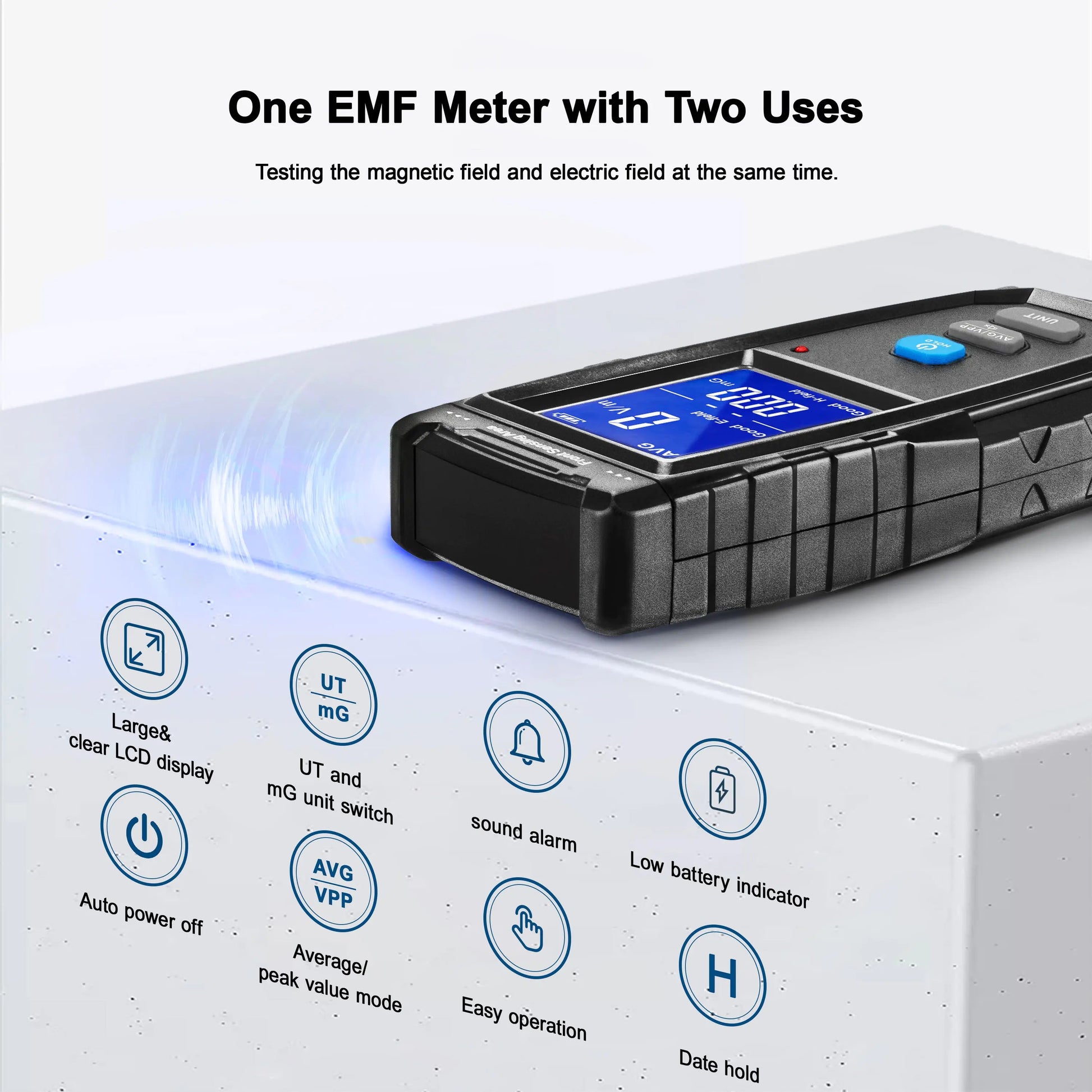 Electromagnetic Field Radiation Detector Tester Anti Spier