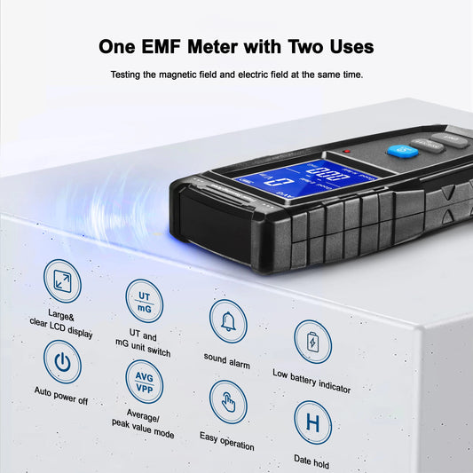 Electromagnetic Field Radiation Detector Tester Anti Spier