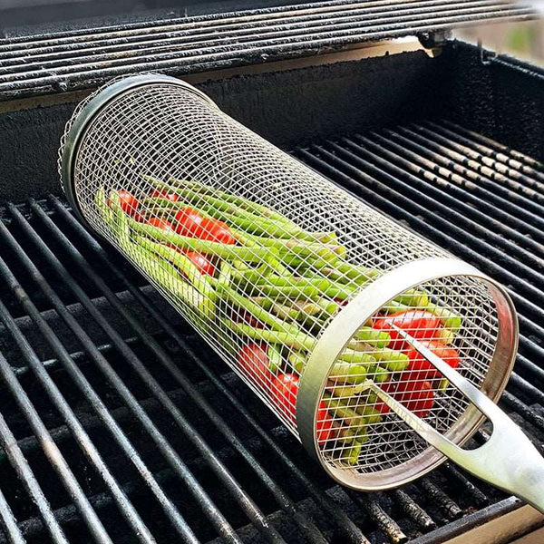 Stainless Steel Grilling Basket - Wins Wow