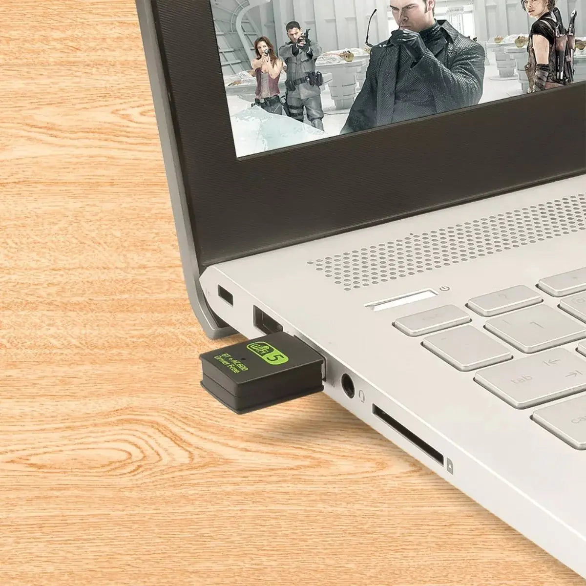 USB AC600m 2.4G+ 5G WIFI RECEIVER Anti Spier