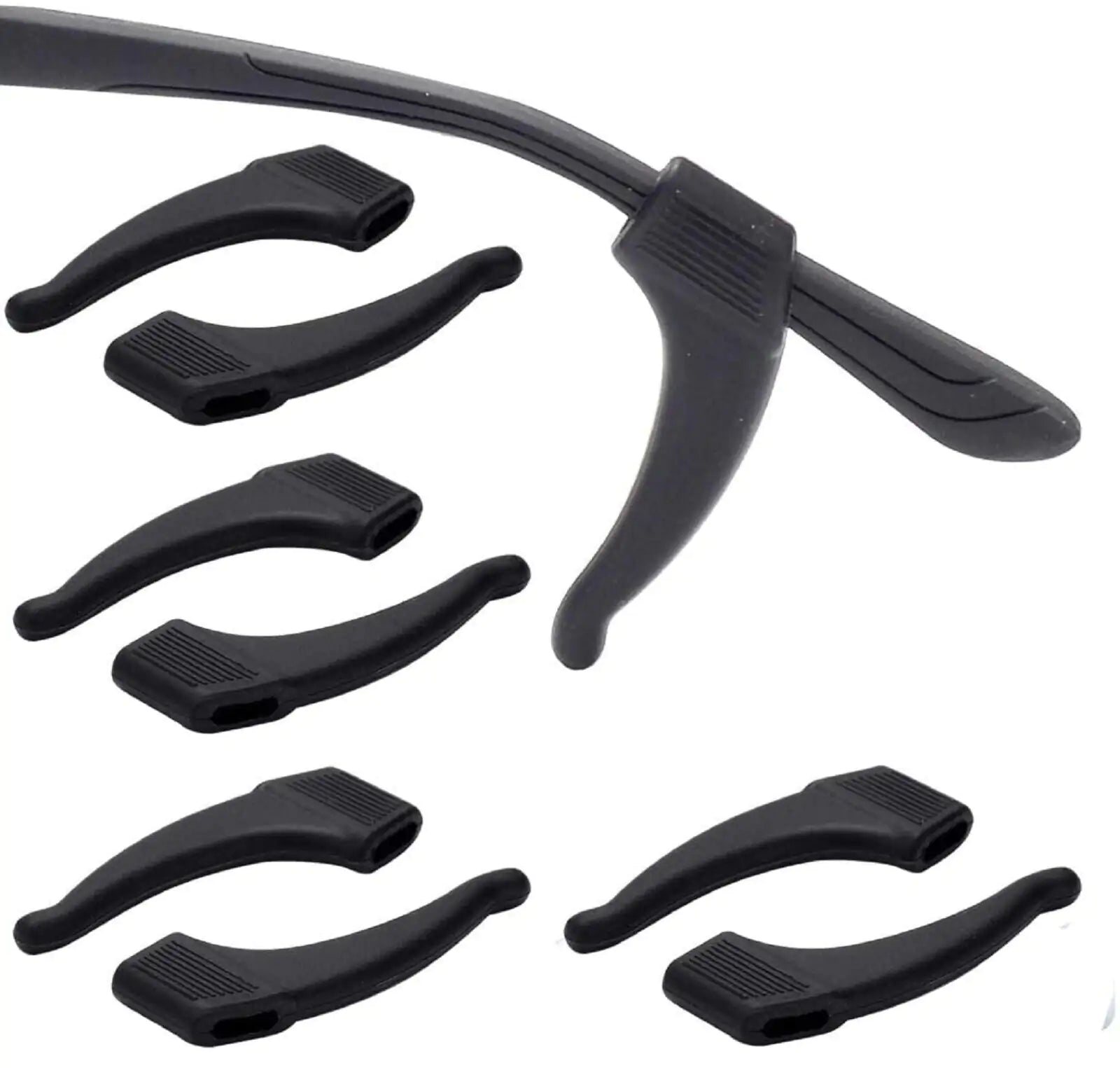 4 Pair Anti Slip Glasses Ear Hooks Tip Anti Spier