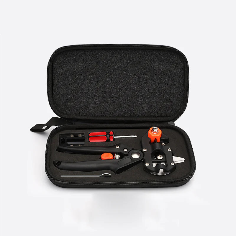 Garden Tree Grafting Knife Pruning Pruner Shears Snip Scissors Cutting Tool Kit Anti Spier