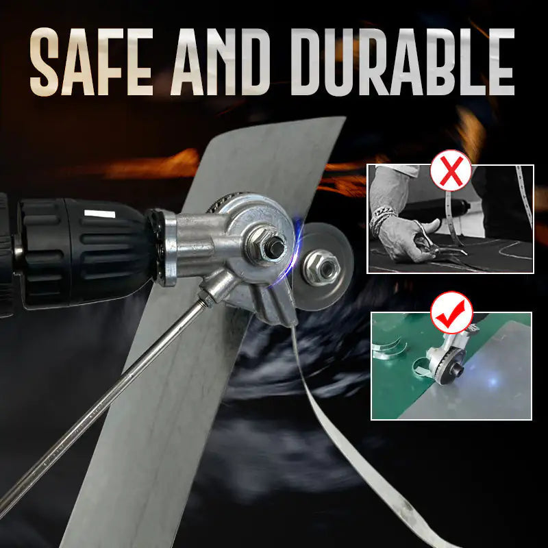 Electric Drill Plate Cutter Metal Sheet Cutter Tool Anti Spier