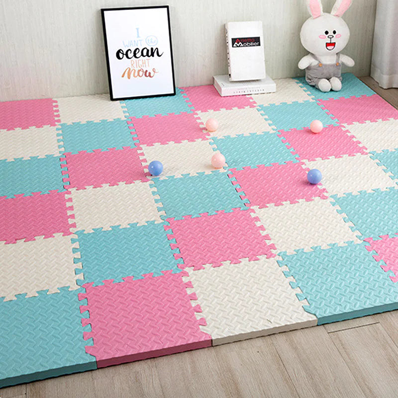 Kids Soft Floor Play Mat Chain Anti Spier