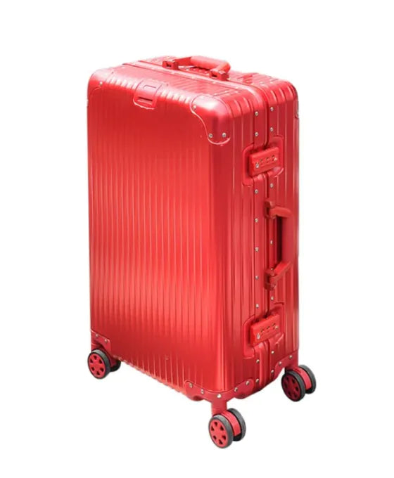 Aluminum Magnesium Alloy Trolley Case Anti Spier