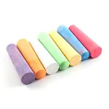 Sesame Street Chalk- Assorted Colors 15ct Anti Spier